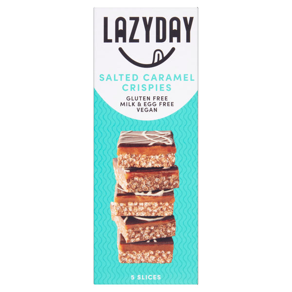 Lazy Day Salted Caramel Crisped squares. 150g