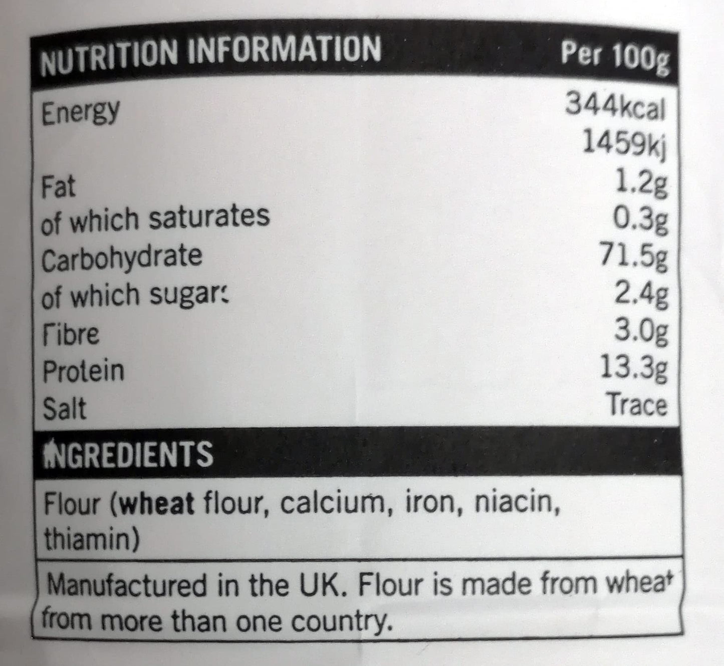 Marriage's Finest Strong White Flour 1.5kg