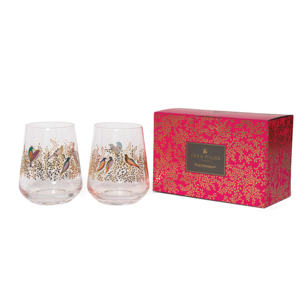 Portmeirion Sara Miller Chelsea Set of 2 Tumblers