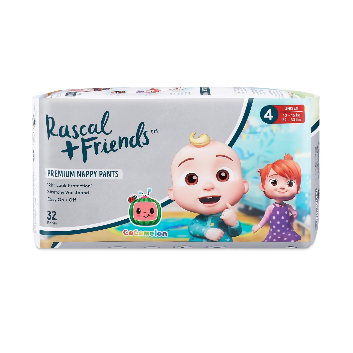 Rascal + Friends Unisex Premium Nappy Pants 32 Pants
