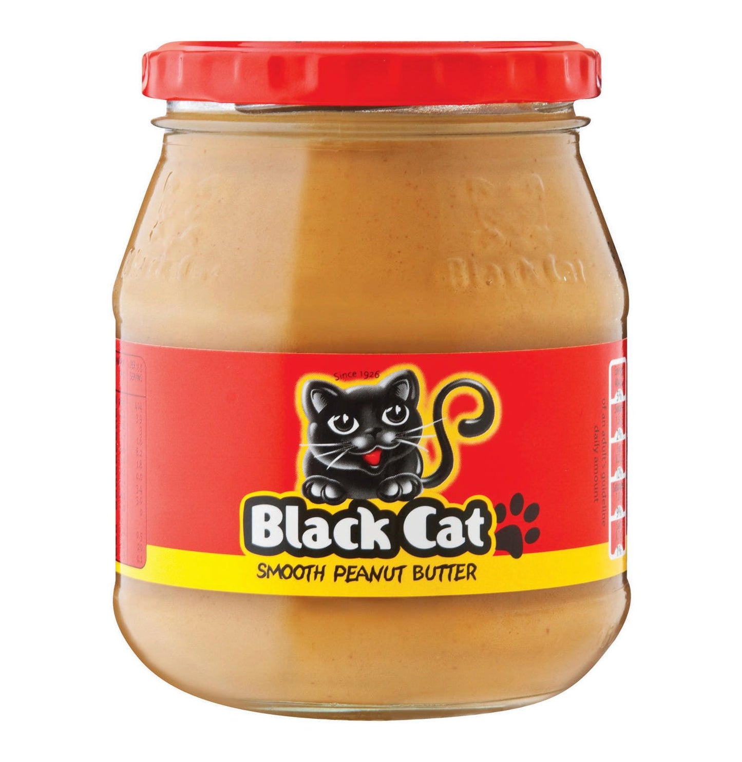Black Cat Smooth Peanut Butter 400g - South African Peanut Butter - South African Smooth Peanut Butter