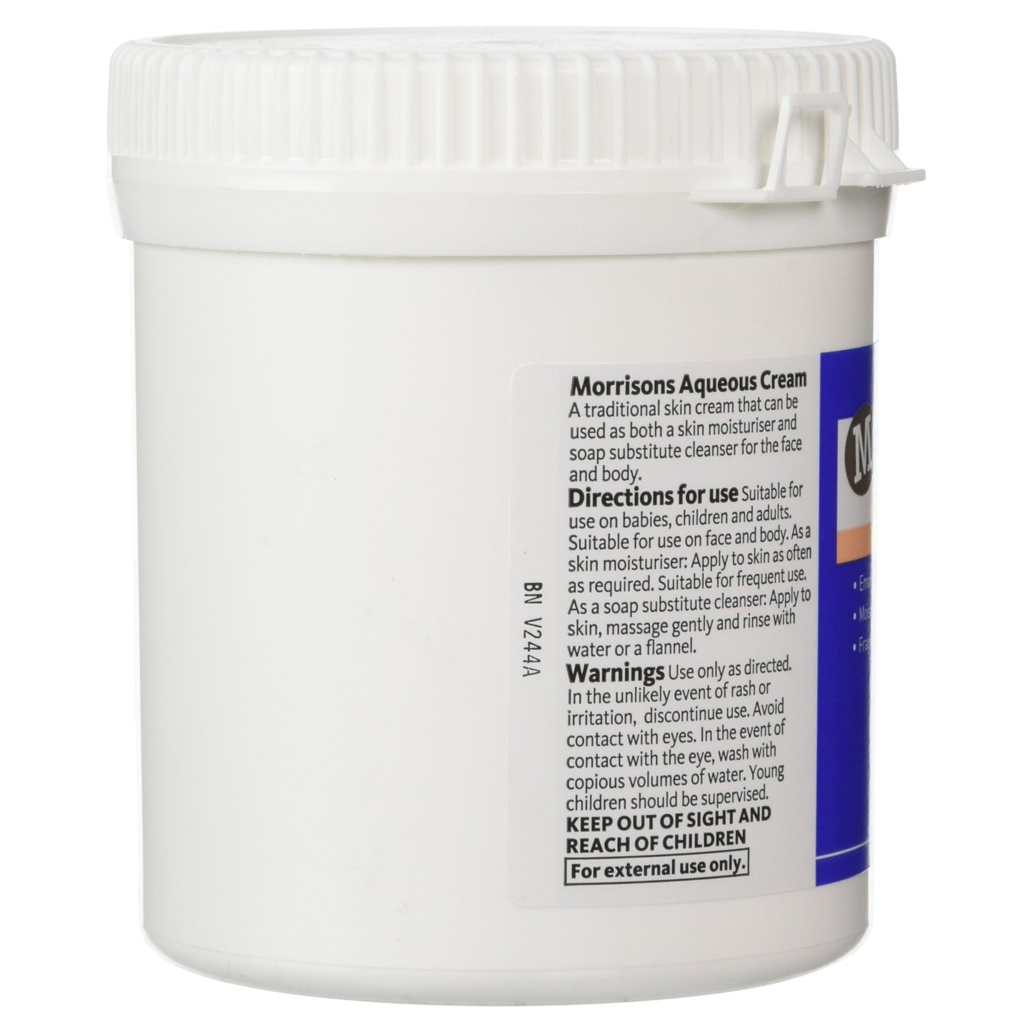 Morrisons Aqueous Cream, 500g