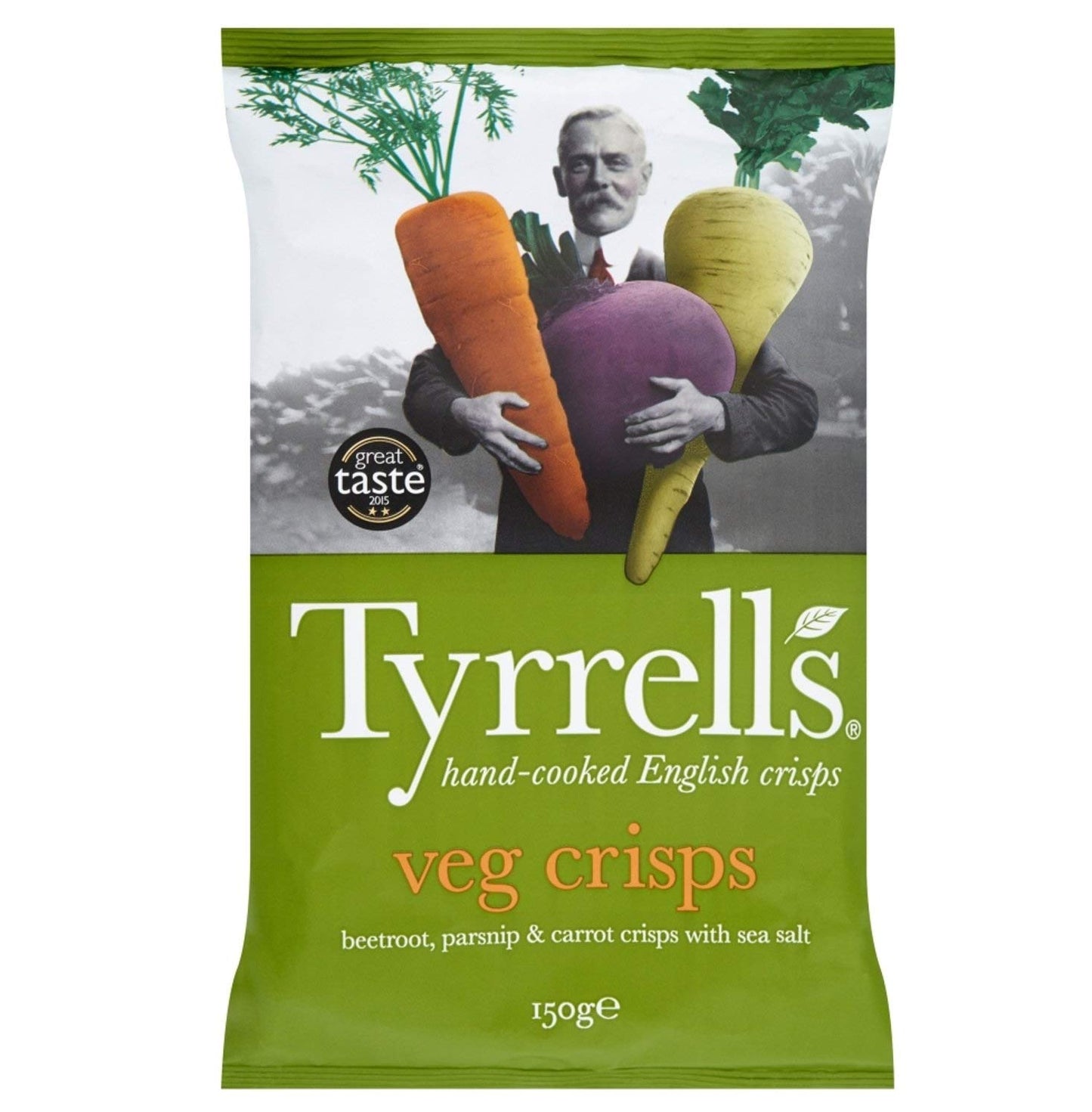 Tyrrells Mixed Root Vegetable Crisp , 125g