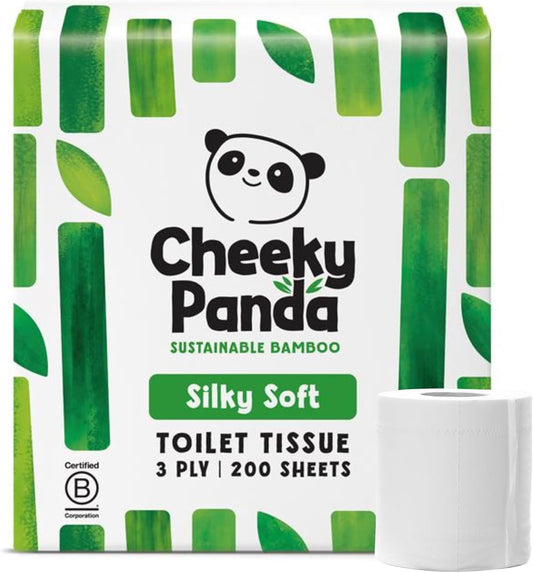 The Cheeky Panda Toilet Paper, 4 Rolls