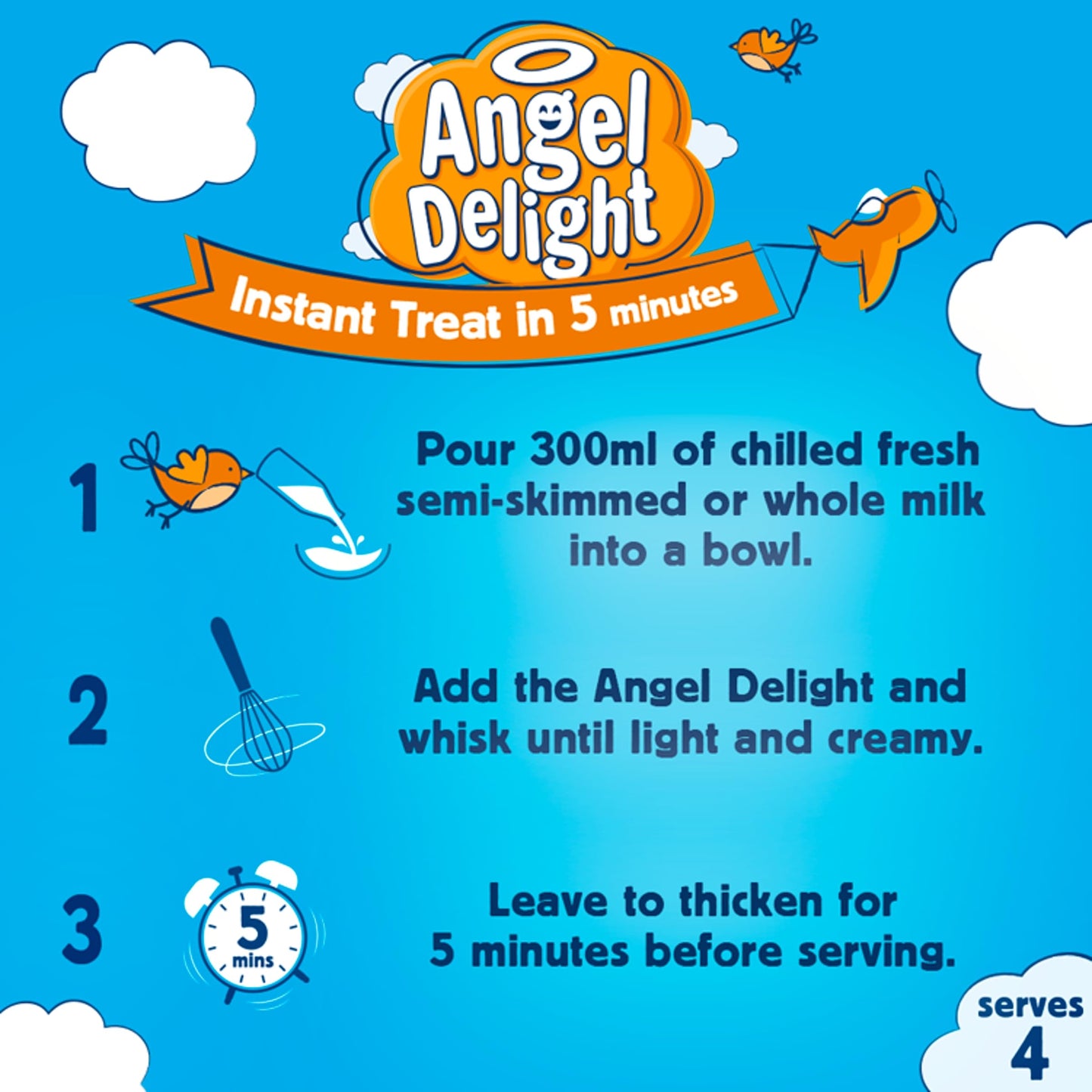 Angel Delight Sachets Desserts