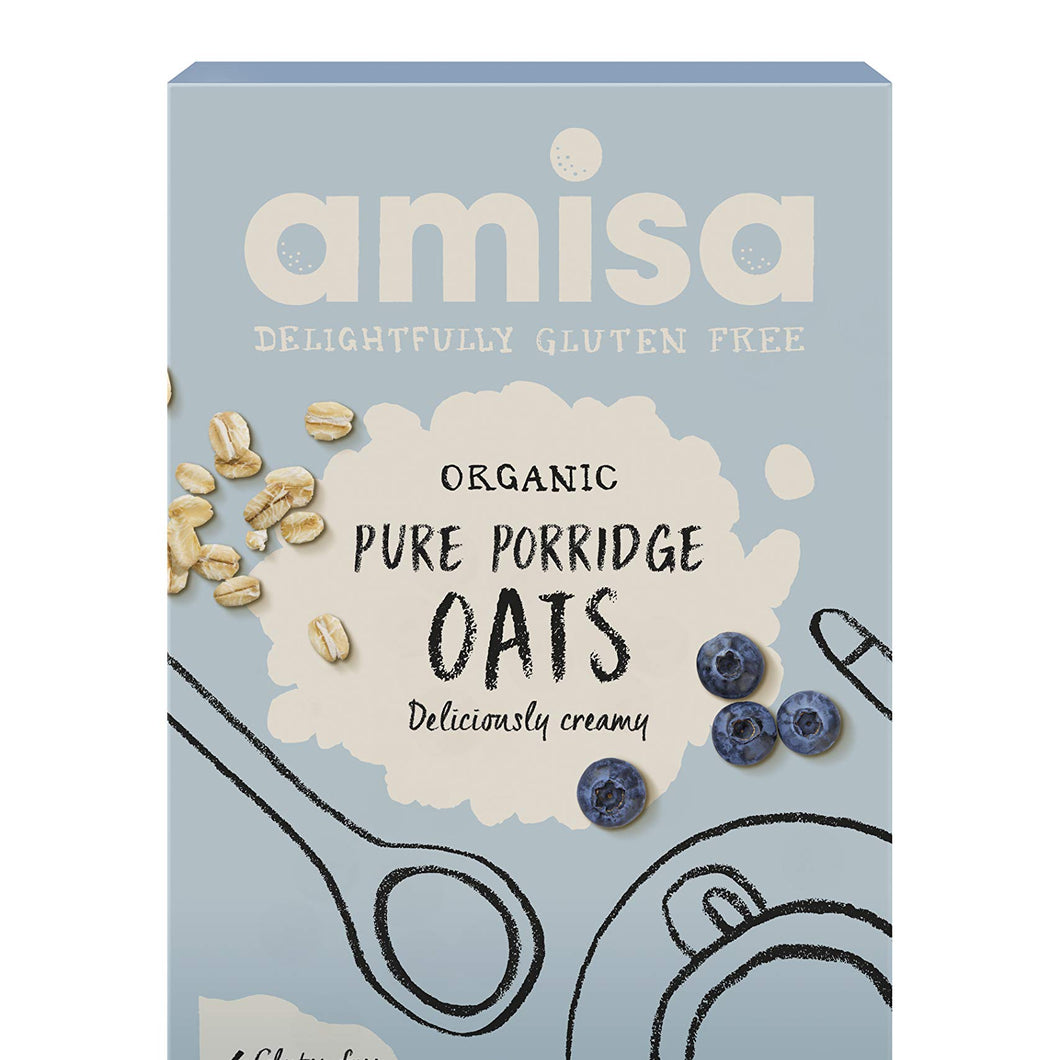 Amisa Organic Gluten Free Pure Porridge Oats 325g