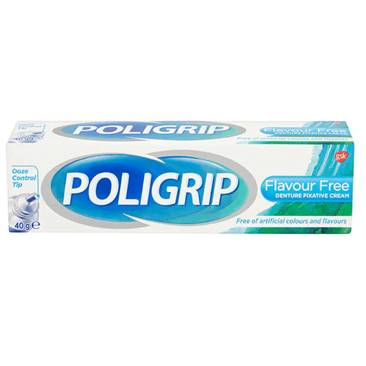 POLIGRIP FLAVOUR FREE 40g by GSK