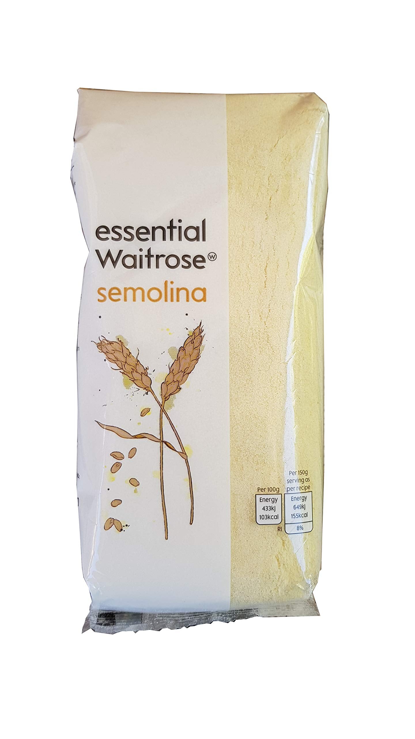 Wholesome Semolina Waitrose 500g