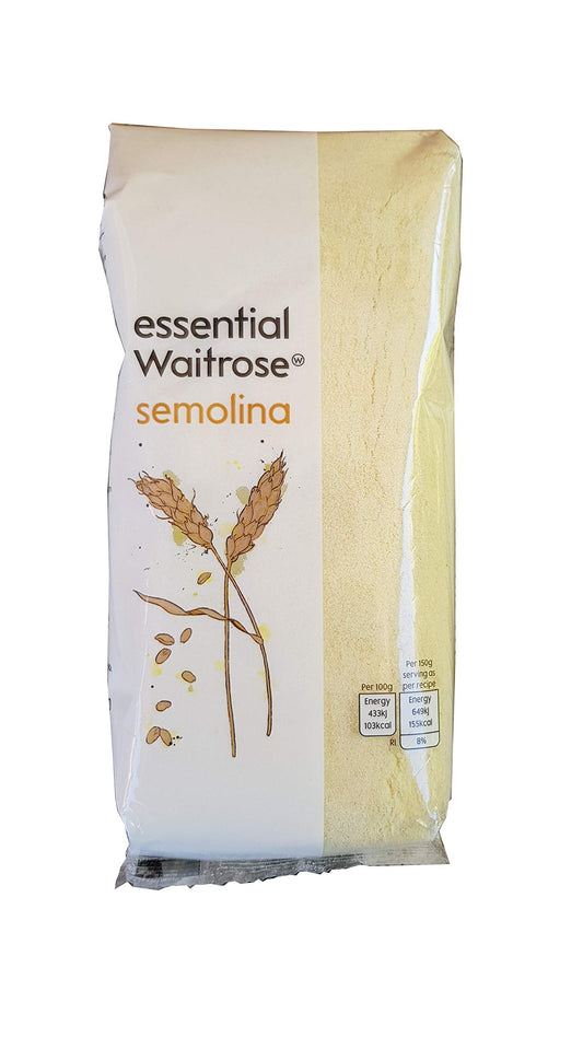 Wholesome Semolina Waitrose 500g
