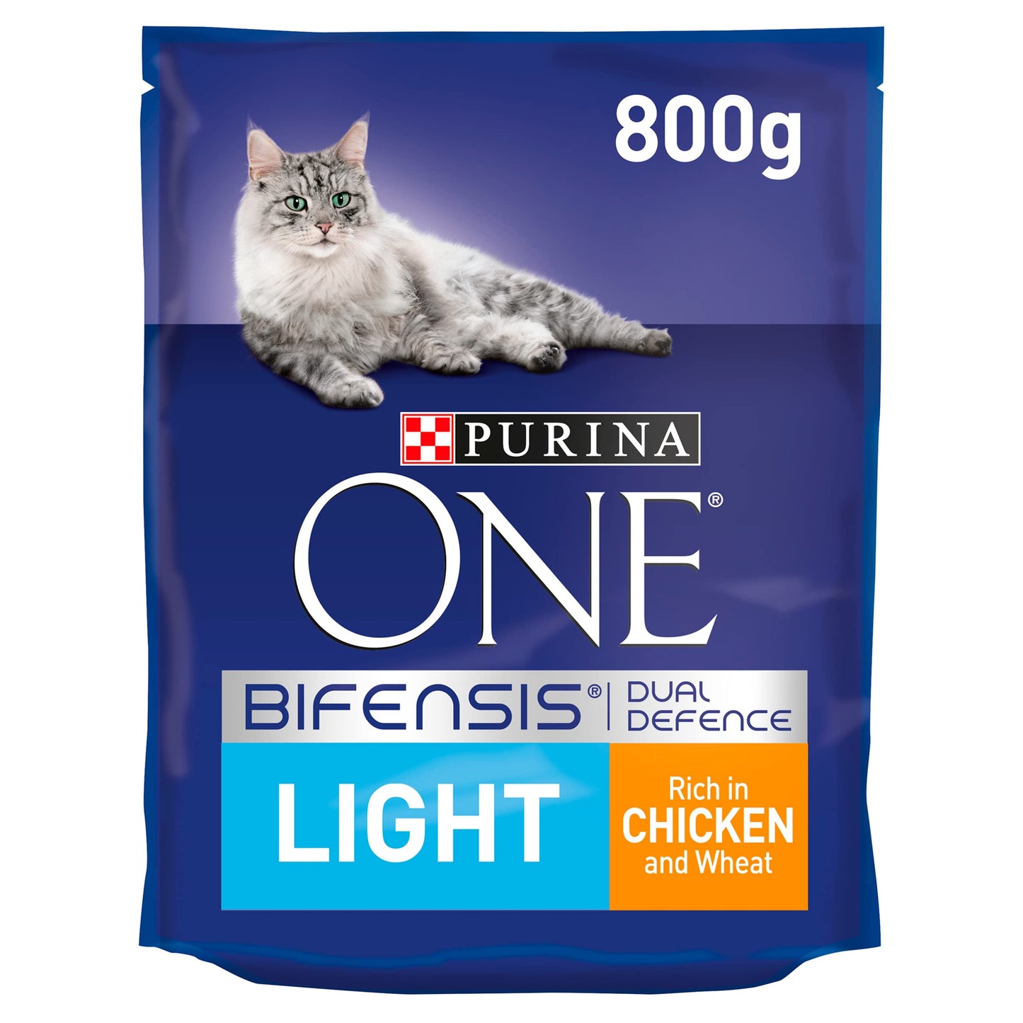 PURINA ONE | Light Dry Cat Food Chicken and Wheat 800g