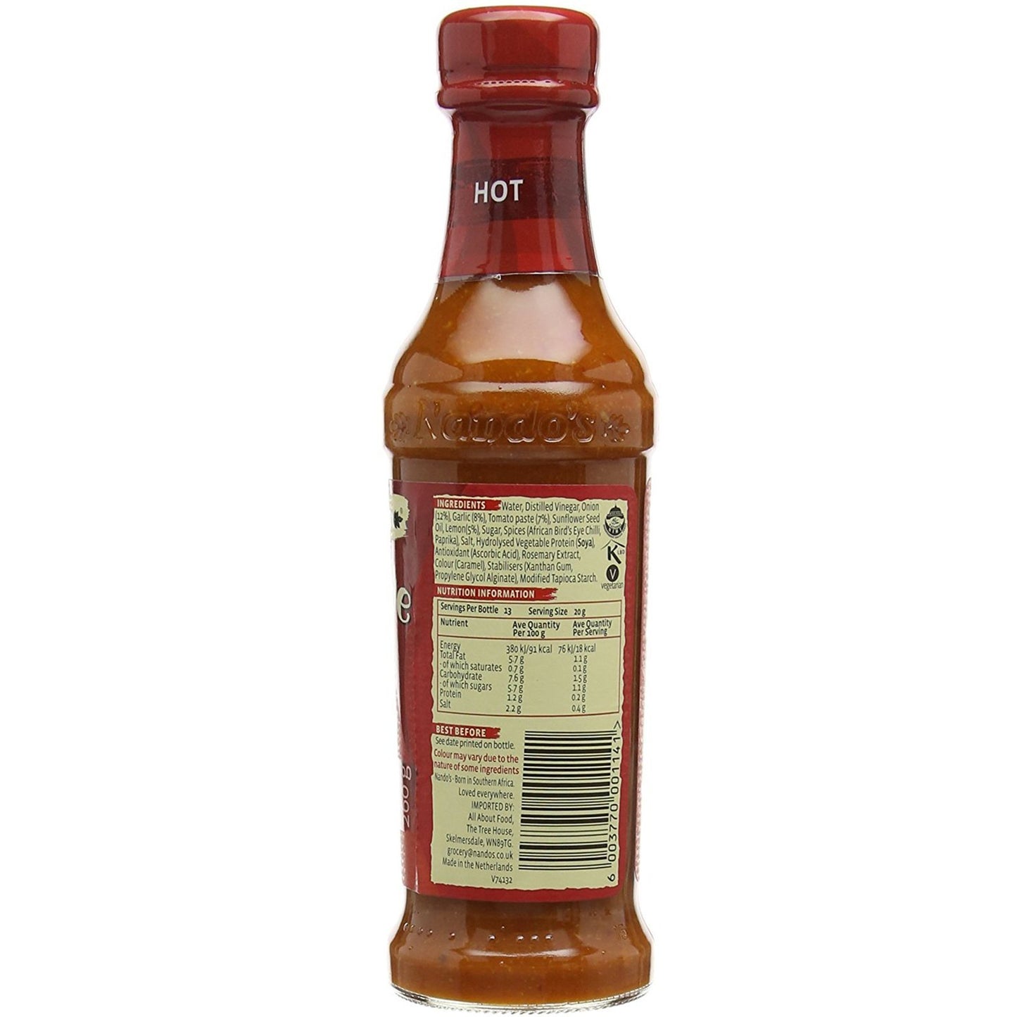 Nando's Hot Peri Peri Marinade - 2 x 260g