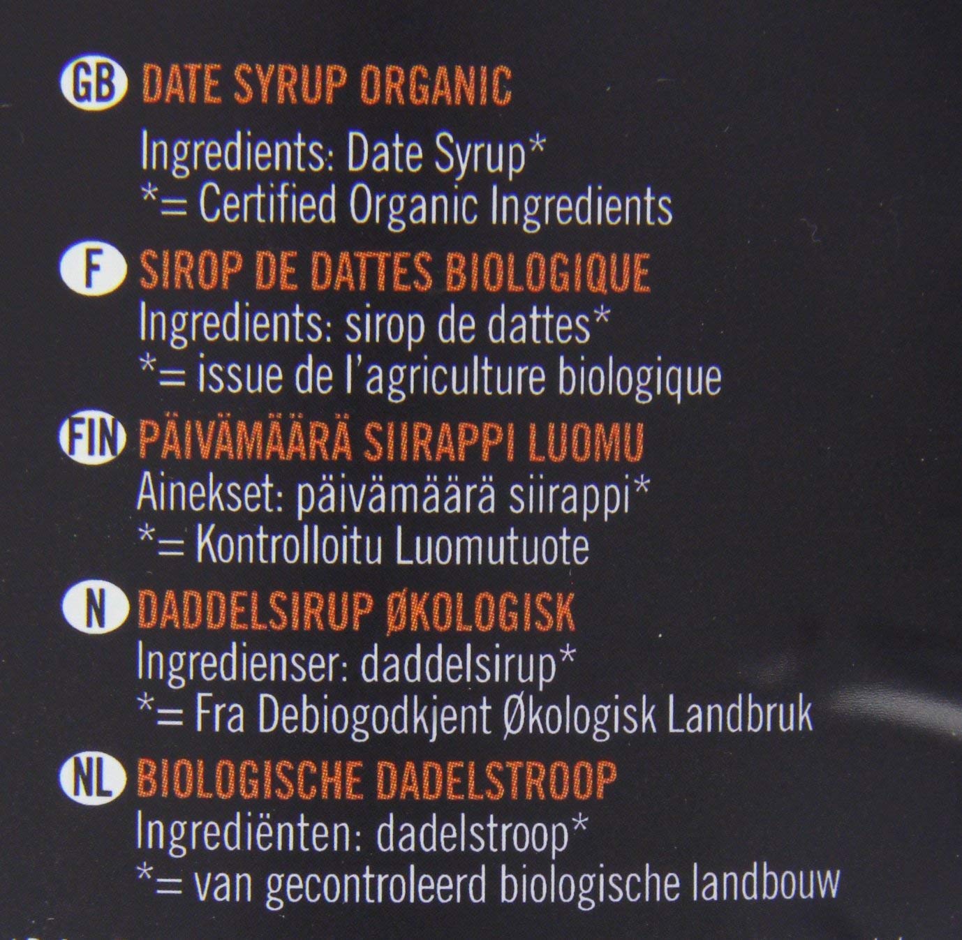 Biona Organic Date Syrup 350g