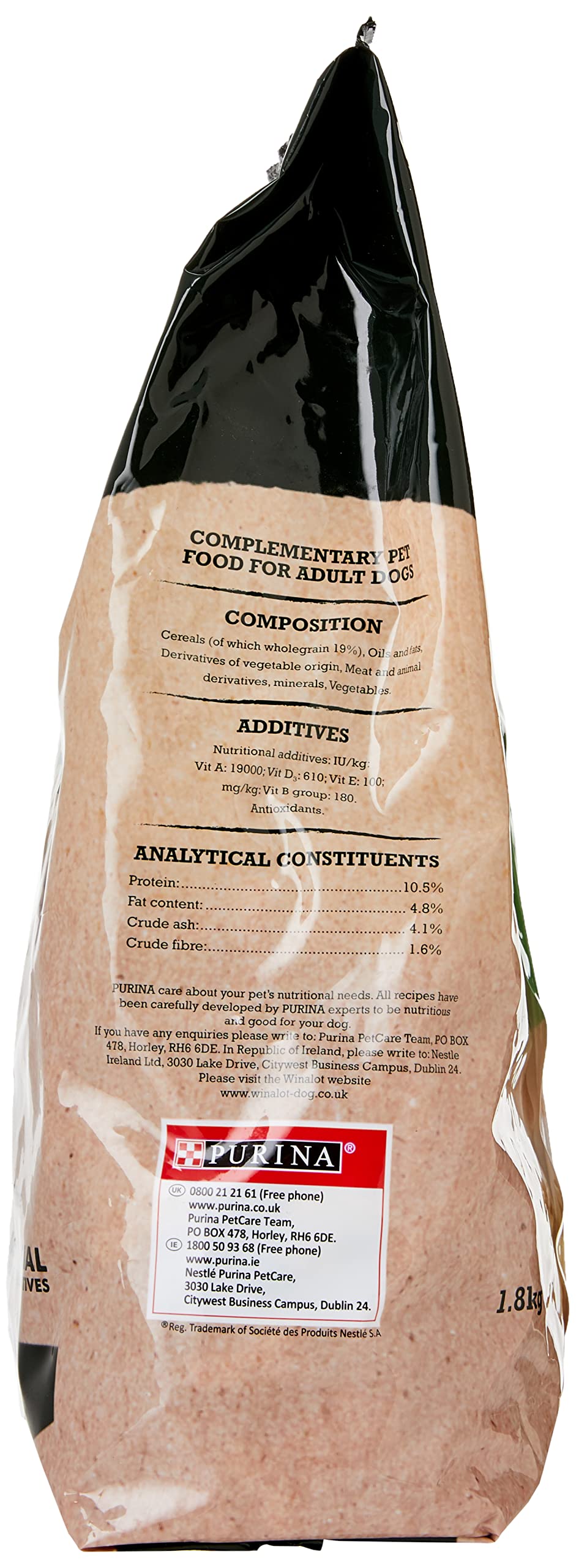 Winalot Shapes Dog Treats, 1.8KG