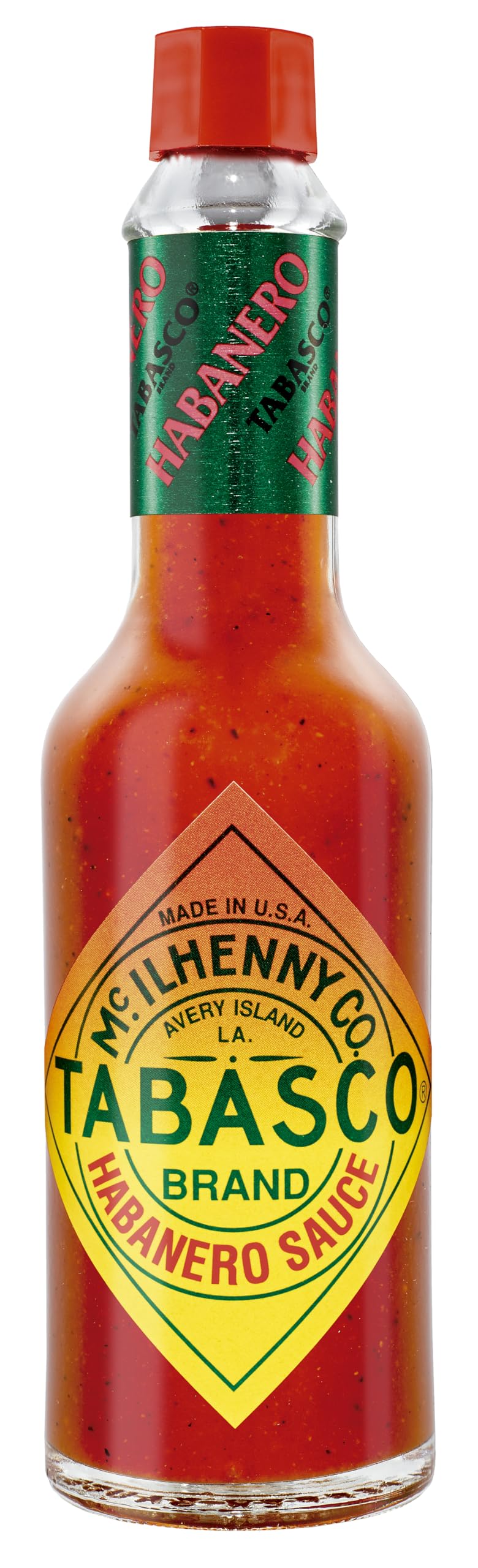 Tabasco Habanero Extra Hot Sauce 57ml | Authentic & Classic Flavour Perfect For Spicing Up Any Dish