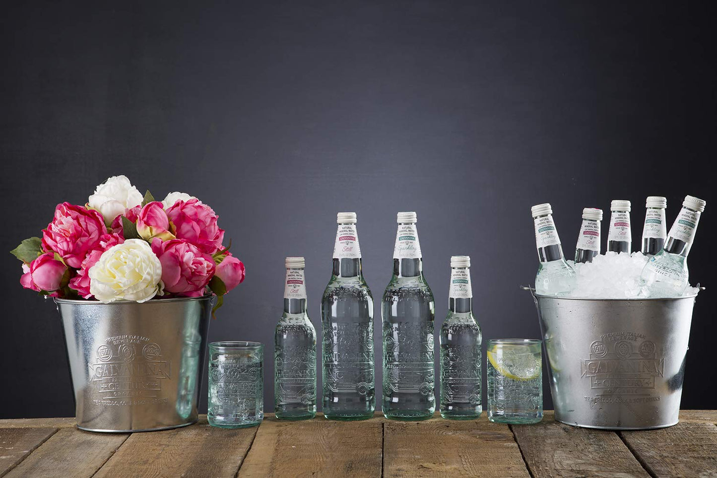 Galvanina - Natural Spring Mineral Still Water (Pack of 12 Bottles) 355ml