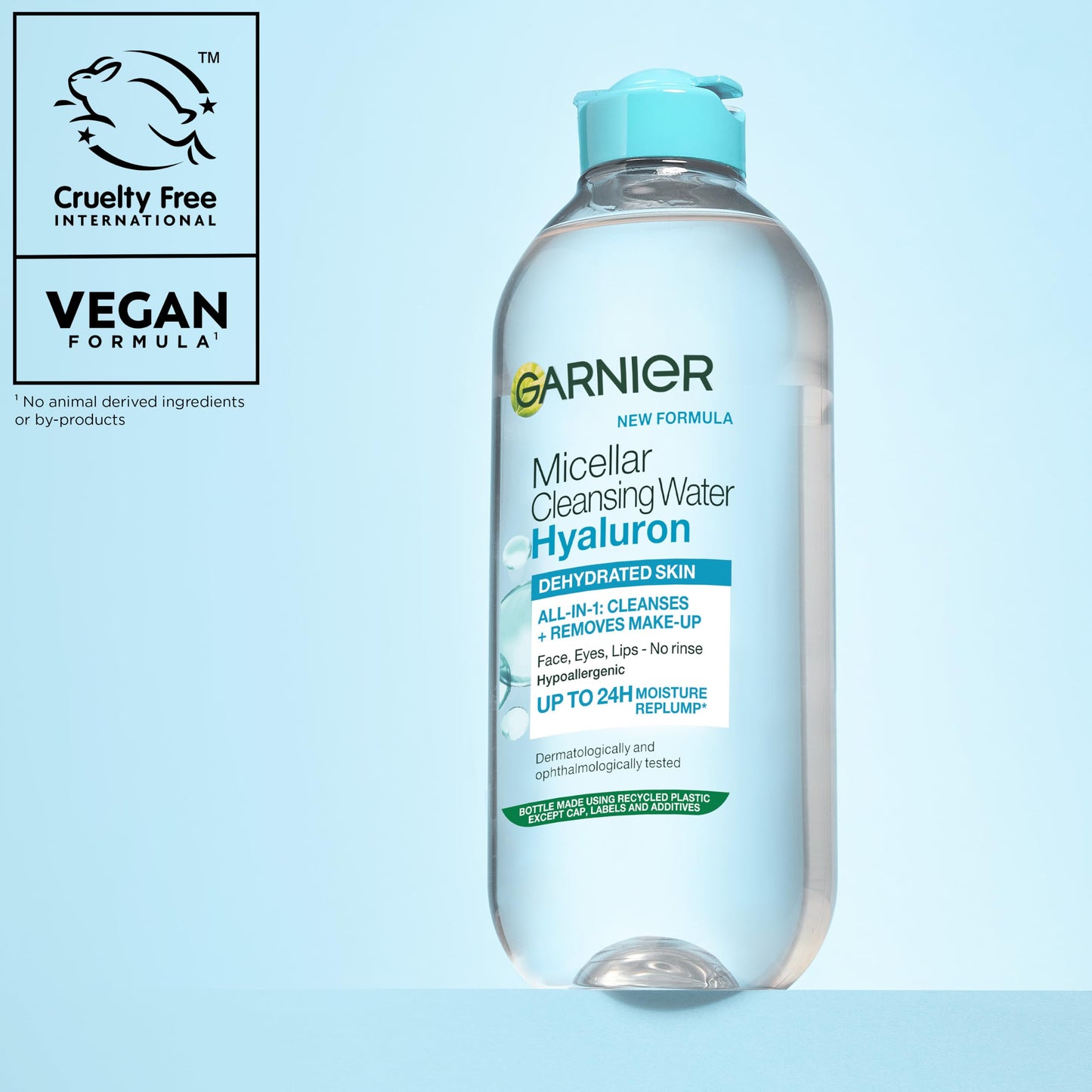 Garnier Micellar Hyaluron Cleansing Water - Barrier Strength 400ml, Packaging May Vary
