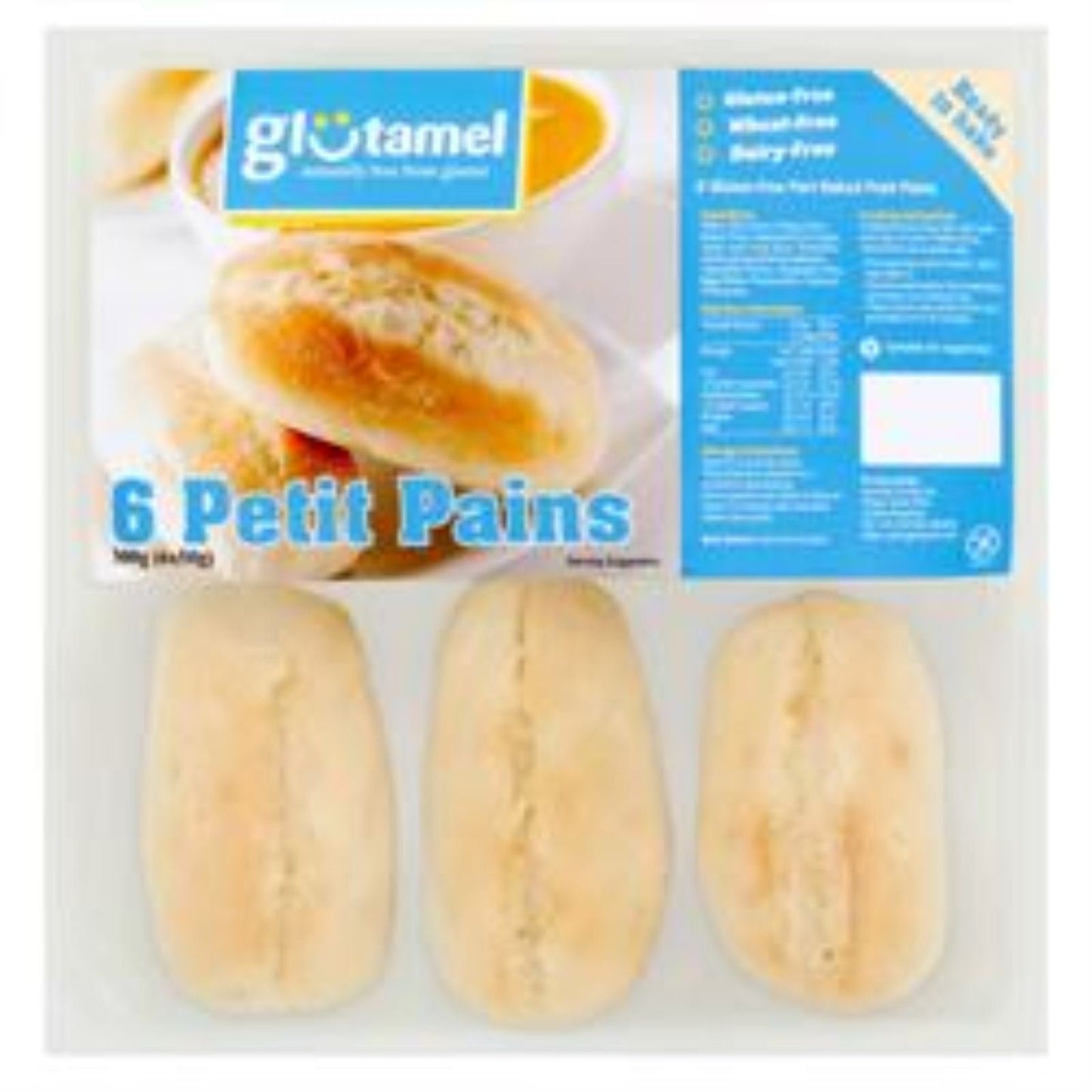 Glutamel Glutamel Petit Pains 6x50 g (order 4 for trade outer)