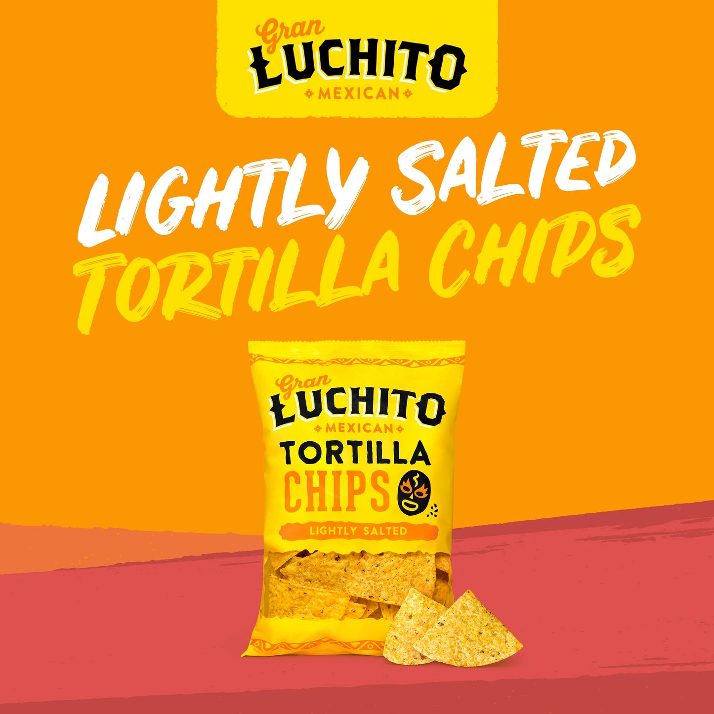 Gran Luchito Mexican Tortilla Chips Lightly Salted, 170g