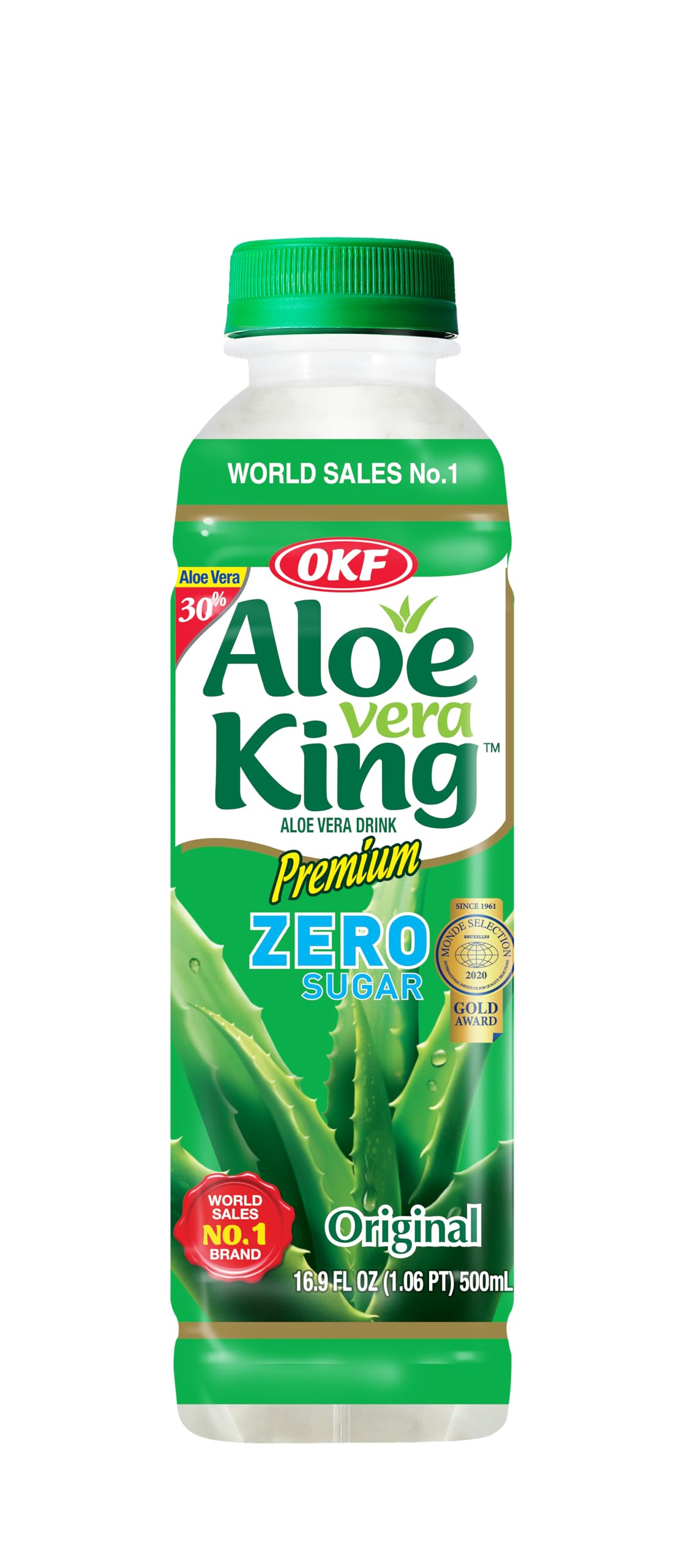 OKF Aloe Vera King Original Sugar Free, 500ml