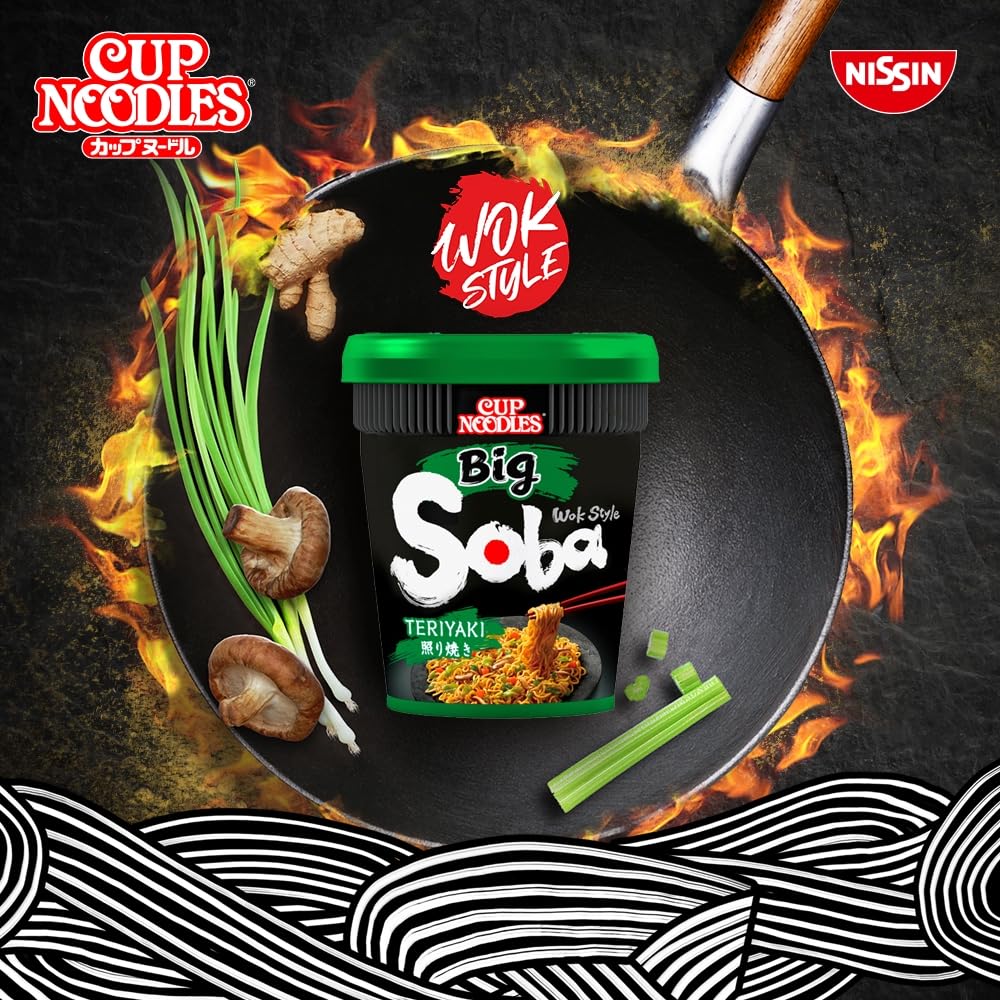 NISSIN Soba Big Noodles