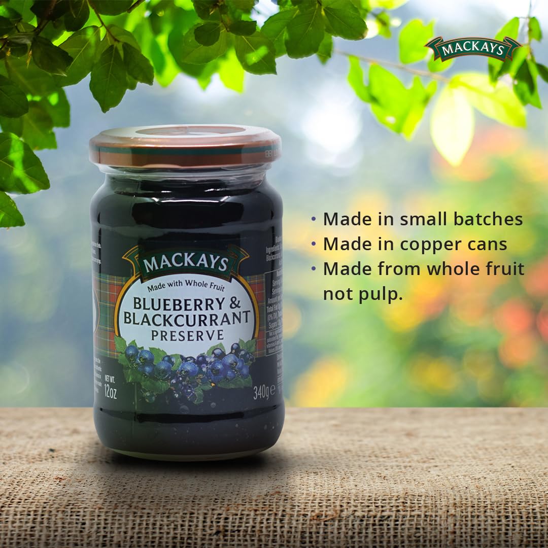 Mackays Blueberry & Blackcurrant Preserve