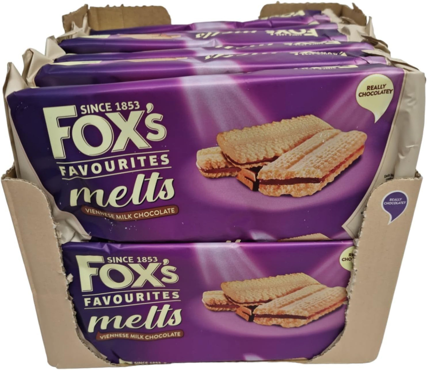 Fox's Favourites Melts Viennese Milk Chocolate 120g