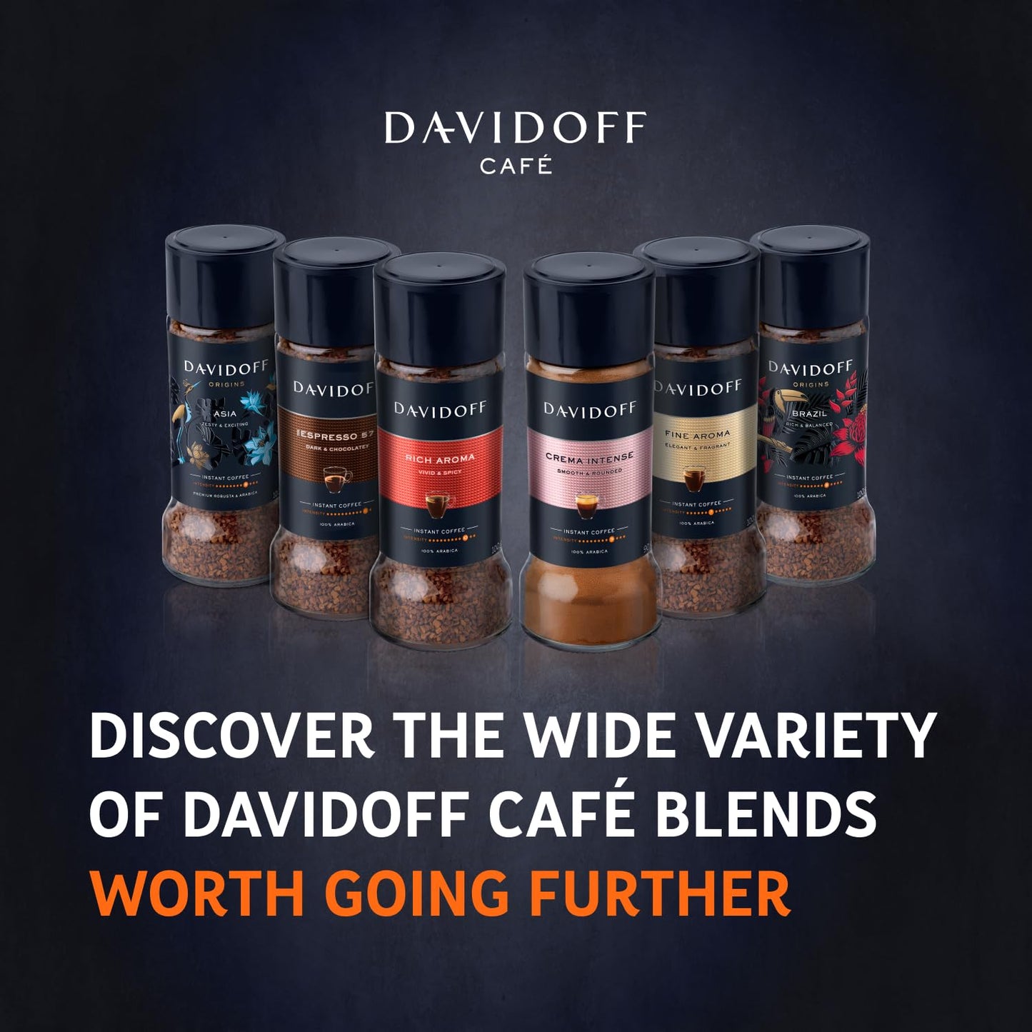 Davidoff Café Rich Aroma Instant Coffee 3.5Oz/100G