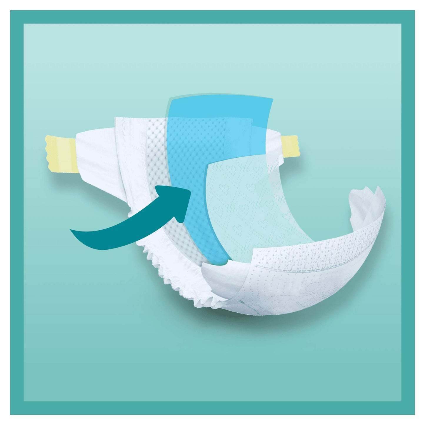 Pampers Baby-Dry Pants, Size 7, 31 Count, 7-12 kg (15-26 lbs), Overnight Urine Protection, White, Disposable, Baby Diapers