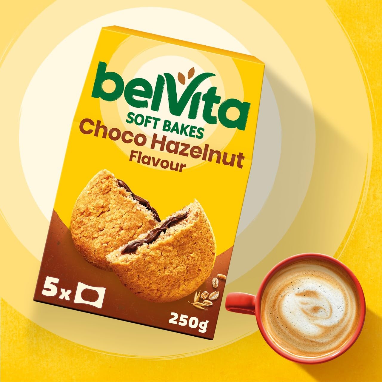 Belvita Choco Hazelnut Flavour Soft Bakes 250g