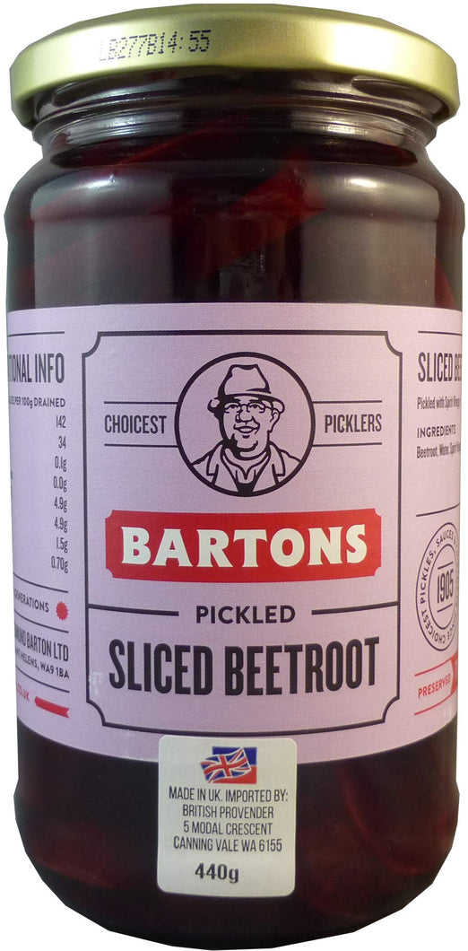 Bartons Sliced Beetroot, 440g