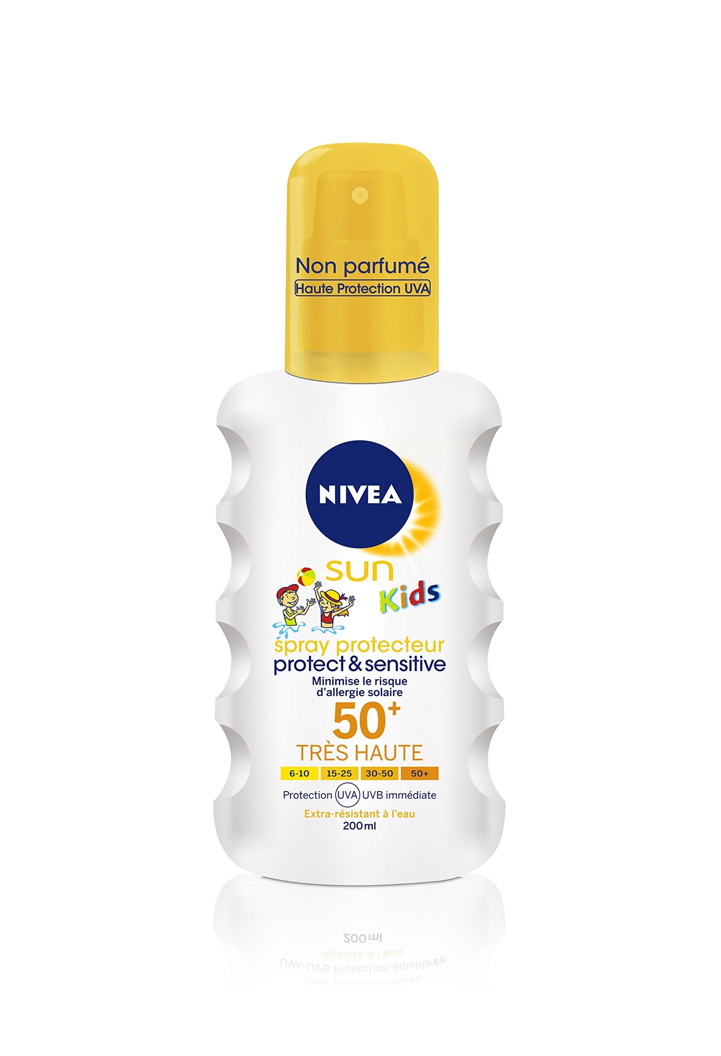 Nivea Sun Kids Pure & Sensitive SPF 50 + Sun Spray With Aloe Vera