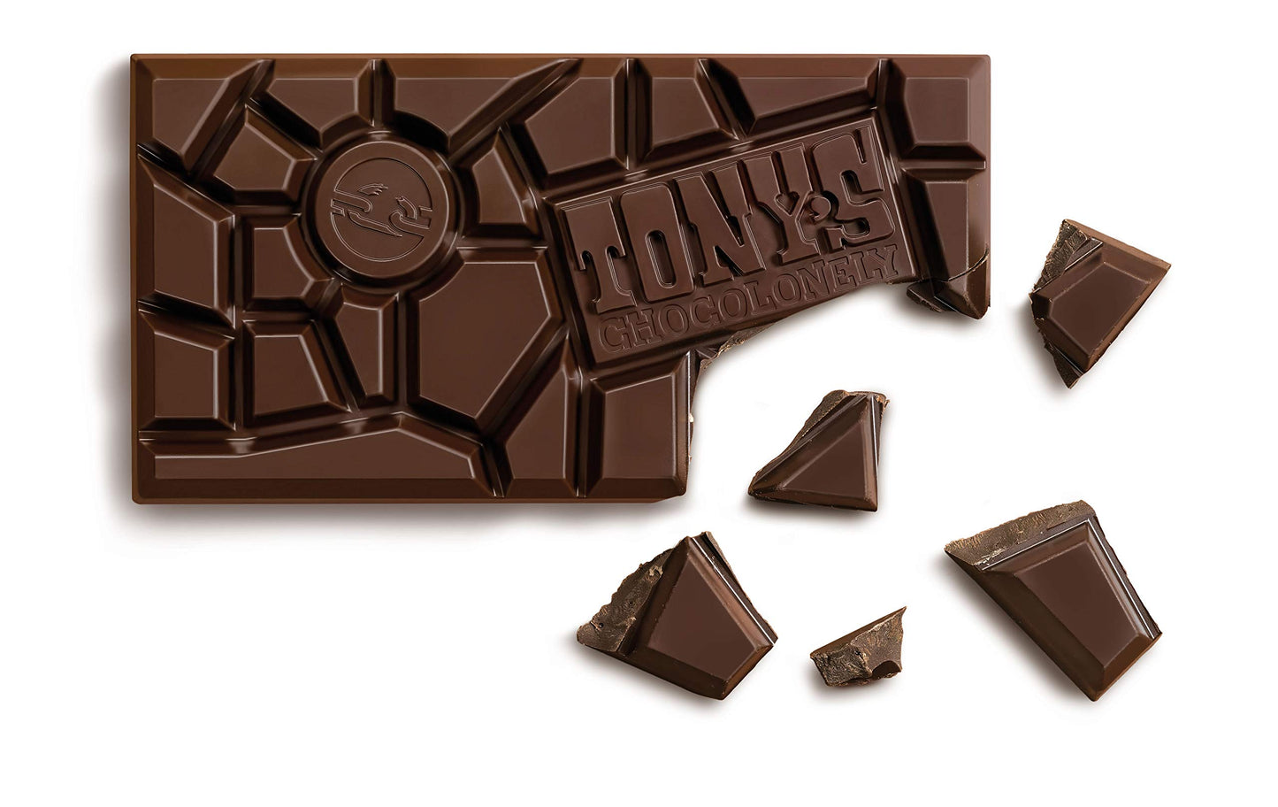 Tony's Chocolonely Dark Milk Chocolate Pretzel Toffee 180g