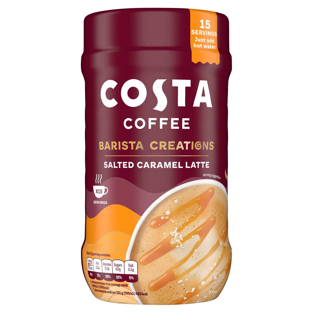Costa Coffee Barista Creations Salted Caramel Latte 255g