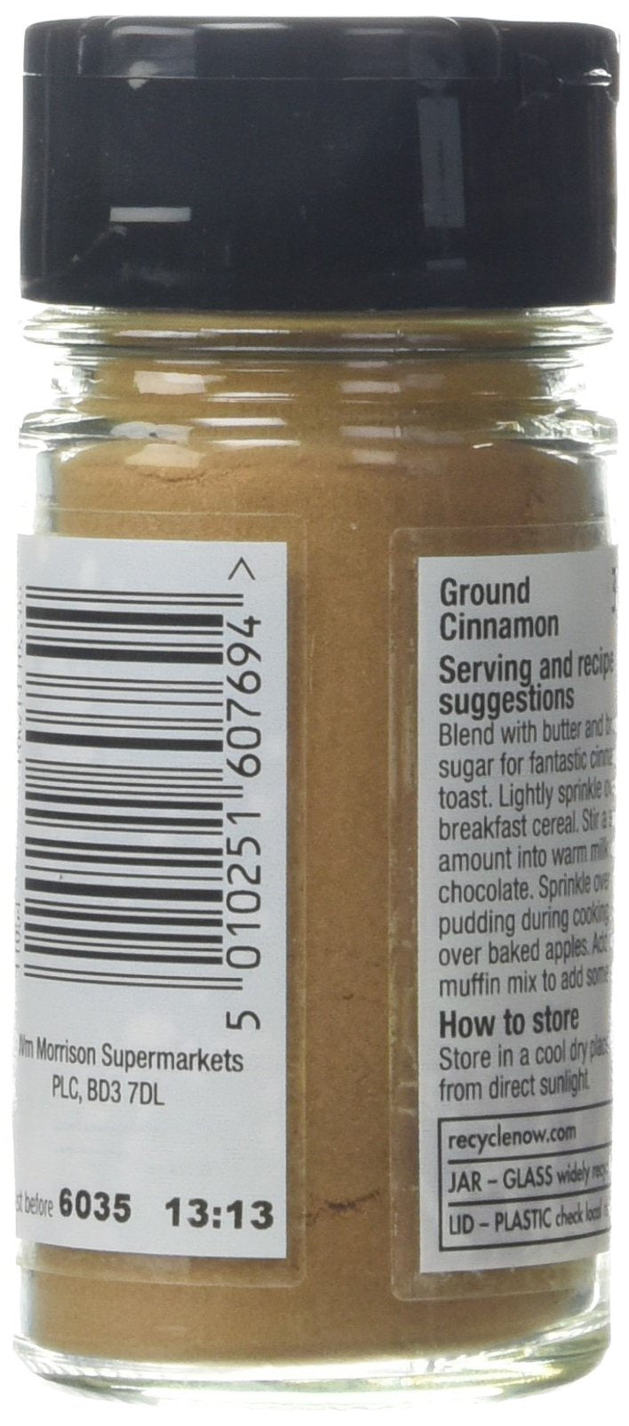 Morrisons Ground Cinnamon, 37g