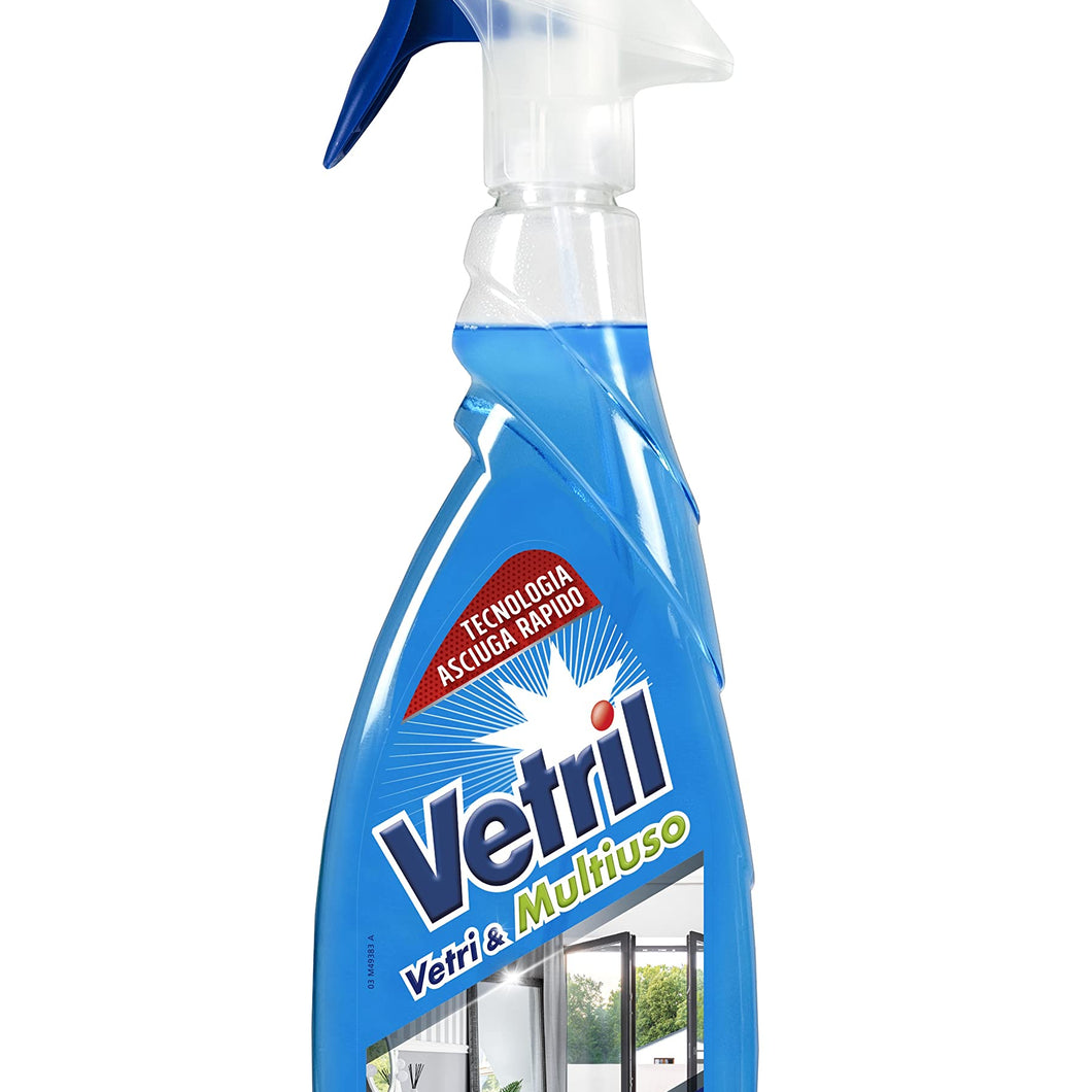 Vetril Glass and Multiple Surfaces with Ammonia, 650ml
