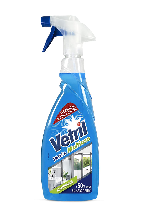 Vetril Glass and Multiple Surfaces with Ammonia, 650ml