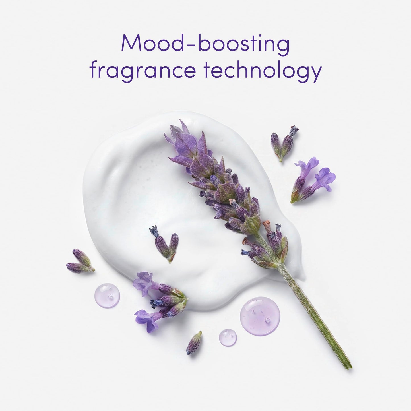 Dove Body + Mind French Lavender Rich Shower Foam 200 ml