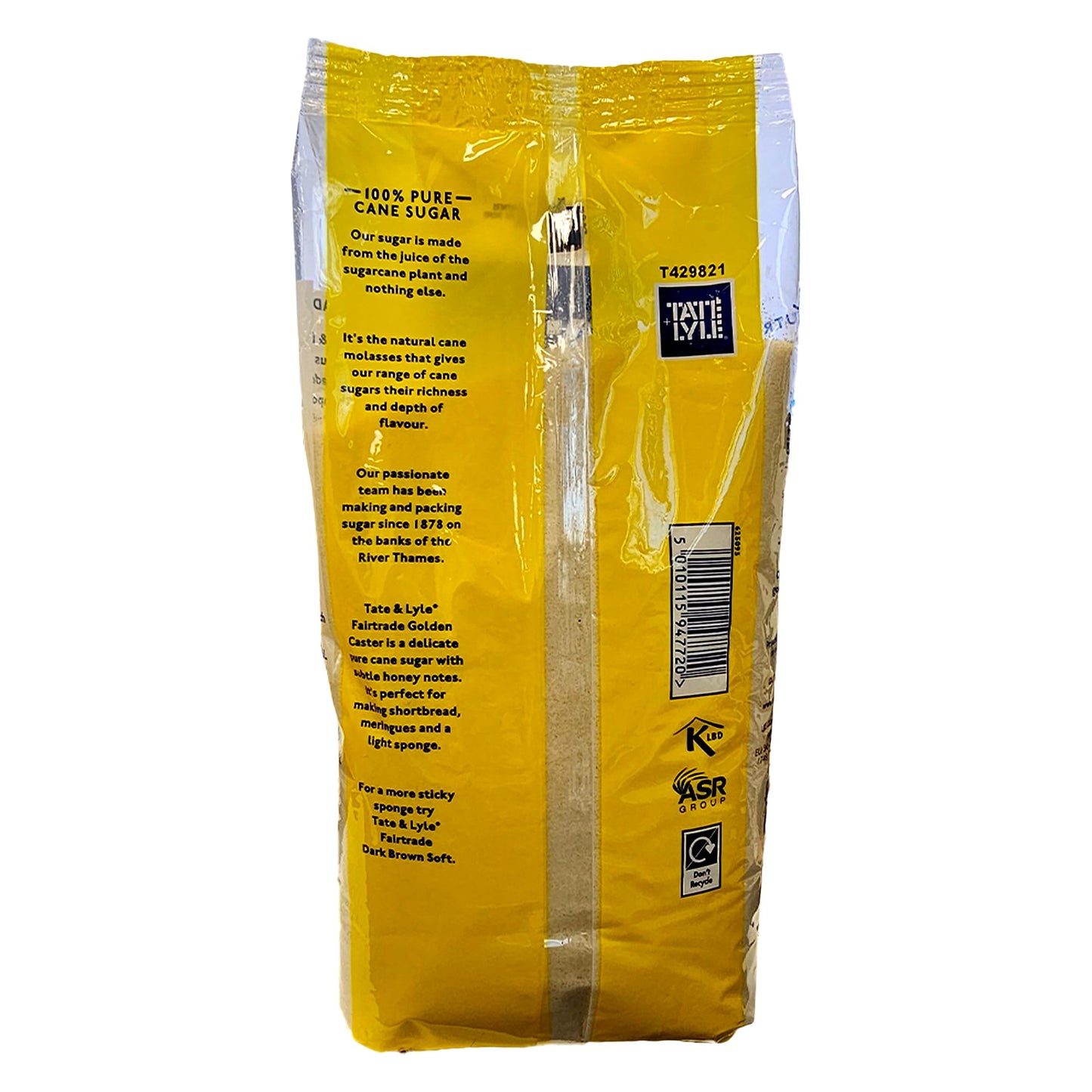 Tate & Lyle Fairtrade Golden Caster 1kg