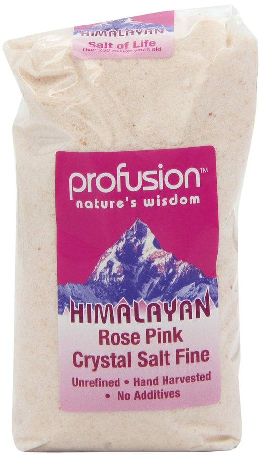 Profusion Himalayan Rose Pink Salt Fine (500g)