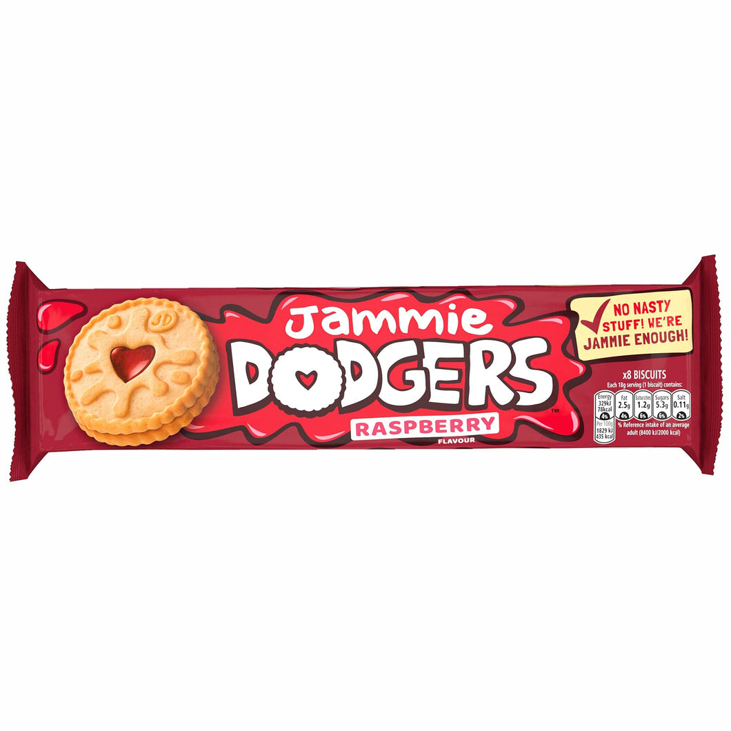 Jammie Dodgers Raspberry Biscuits 140g