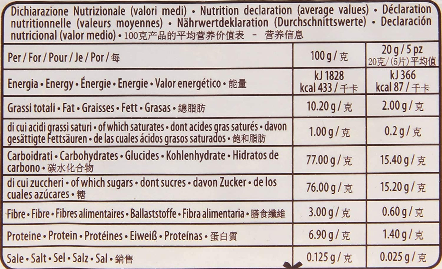 Vicenzi Amaretto D'Italia 3 Pezzi Da 175 Grammi