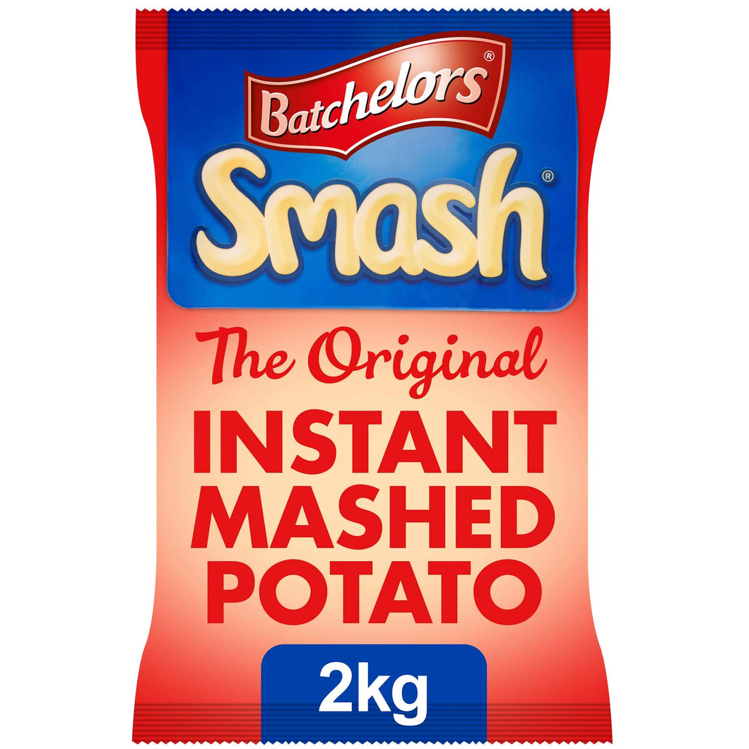 Smash Instant Mash Potato Hot & Cold Mix - 1 x 2kg