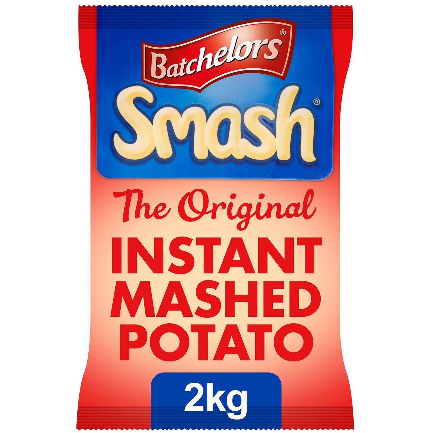 Smash Instant Mash Potato Hot & Cold Mix - 1 x 2kg
