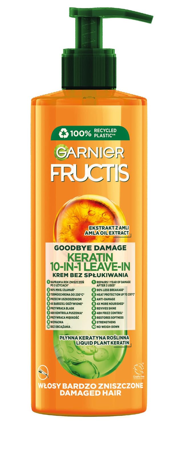 Garnier Fructis Keratin 10in1 All-in-One Leave-in 400ml