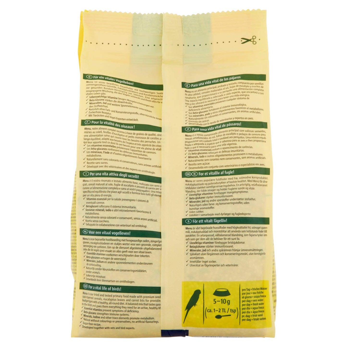 Vitakraft Budgie Food 500 G