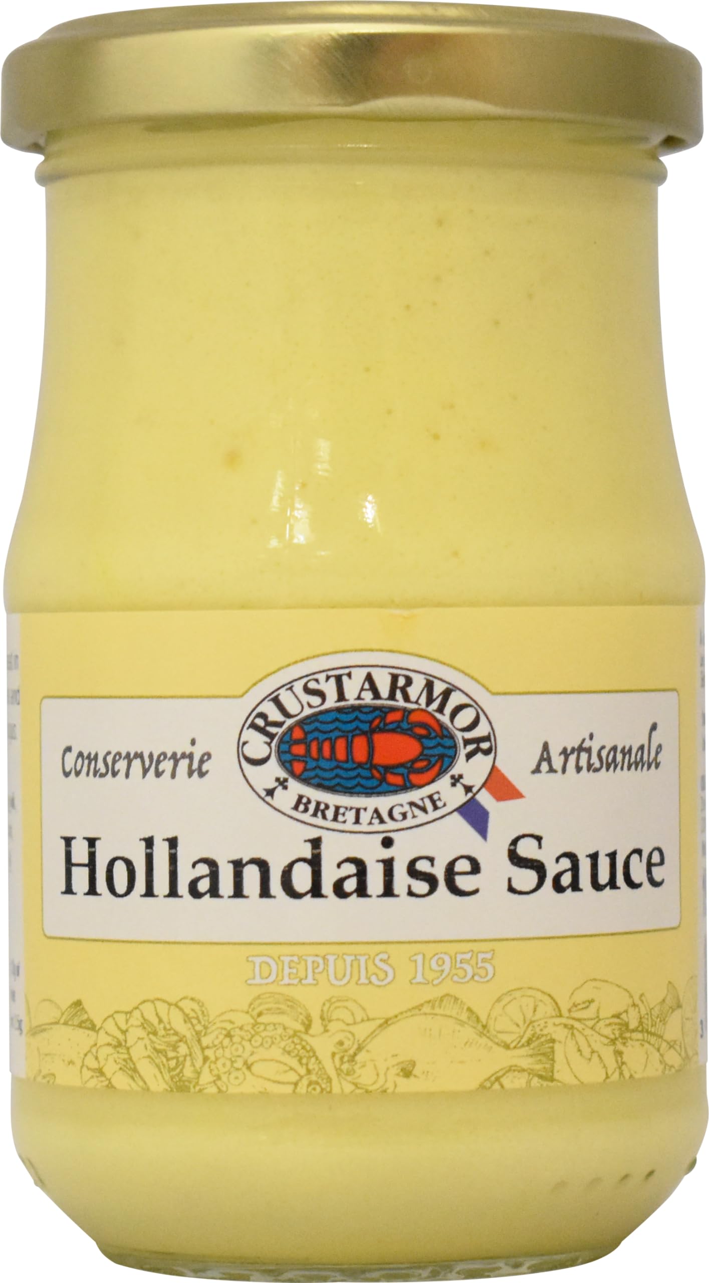 CRUSTARMOR - Hollandaise Sauce, Smooth & Tangy, 6 x 190g