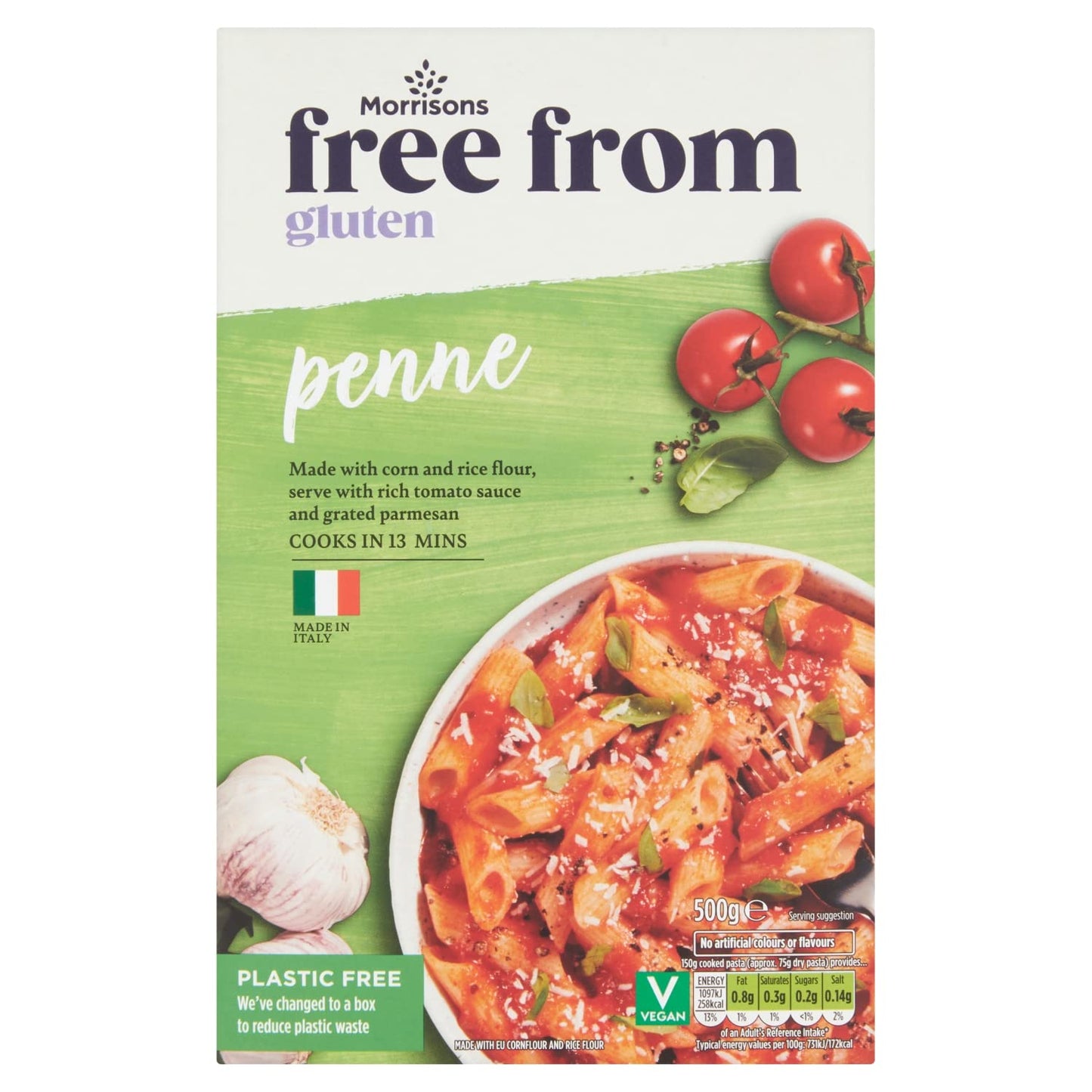 Morrisons Free from Penne 500g