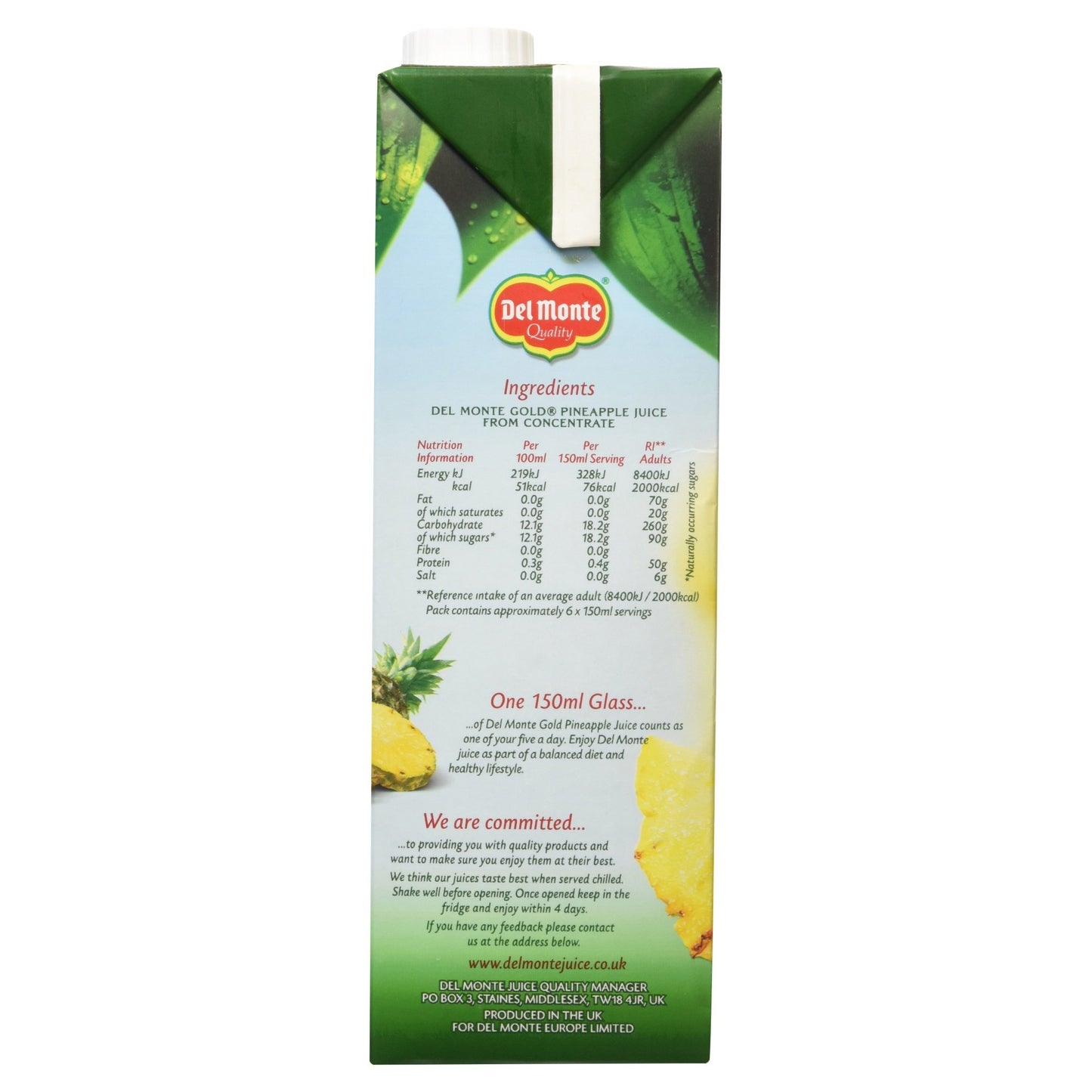 Del Monte Pineapple Juice
