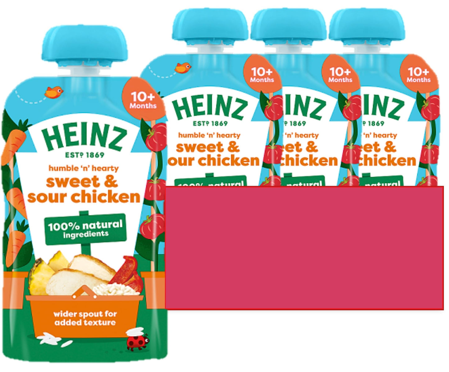 Heinz Sweet and Sour Chicken Meal Pouch