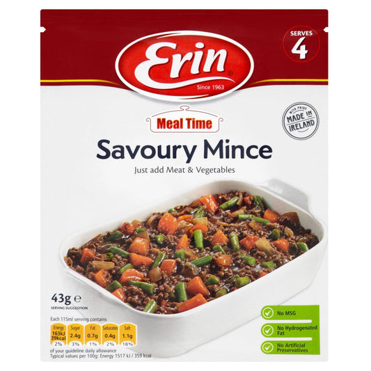 Erin Meal Time Savoury Mince Mix 50g